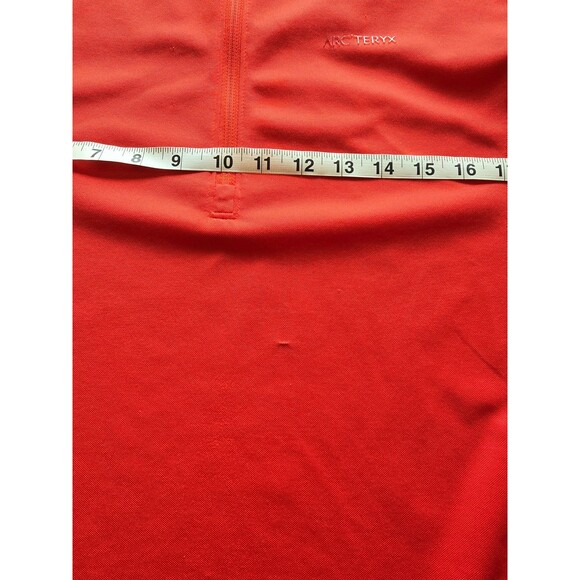 Arcteryx Quarter Zip Pullover Sweatshirt Jacket Orange Mens Size Medium? - Picture 12 of 12